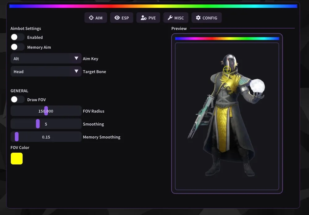 Untilted Для Destiny 2