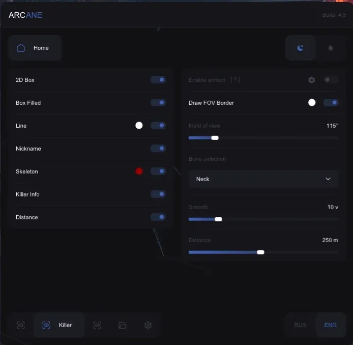 Чит ARCANE Для Dead By DayLight