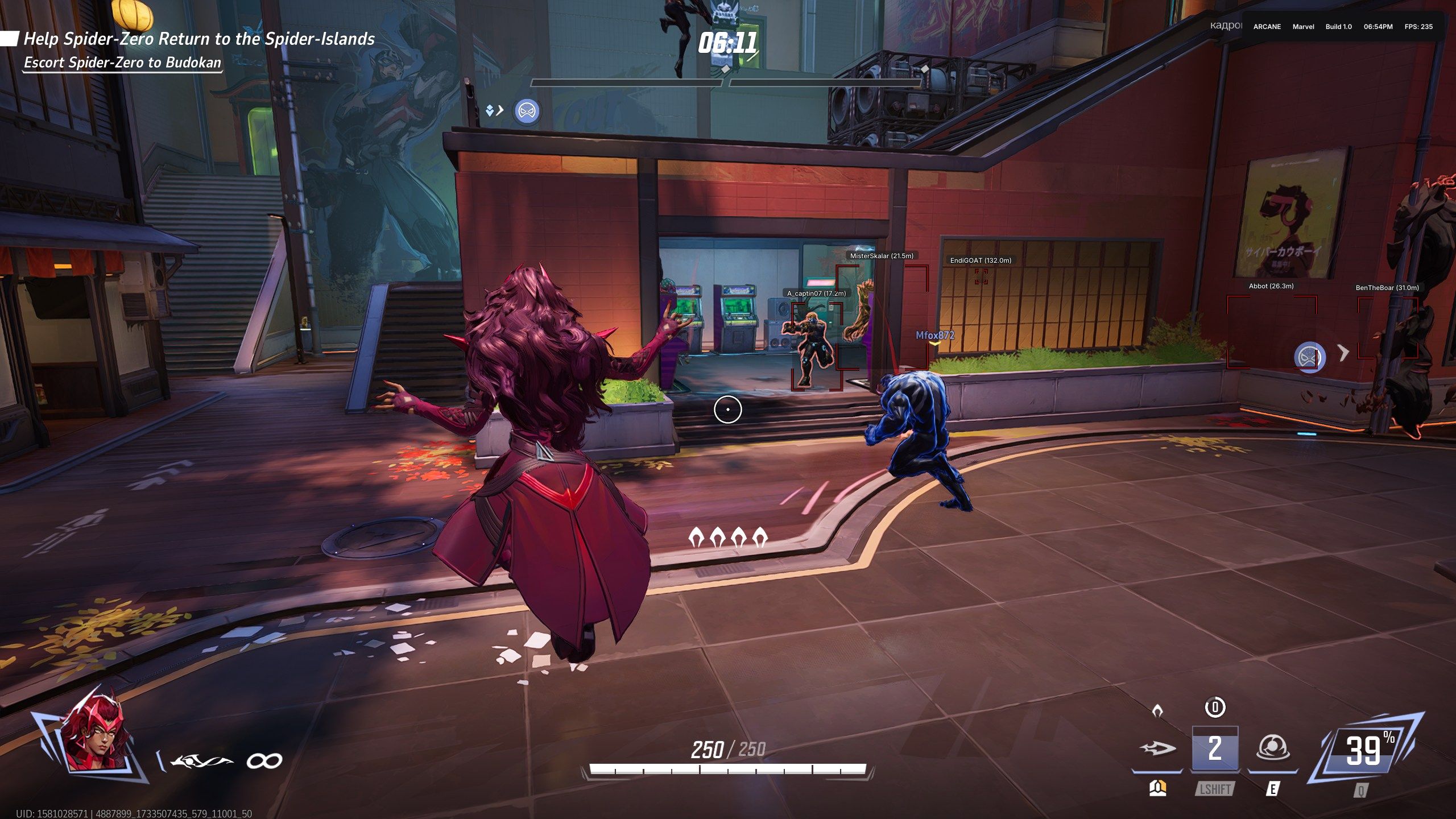 Arcane для Marvel Rivals